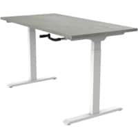 euroseats Zit-sta bureau Wit Oxy 1400 x 800 x 685-1165 mm