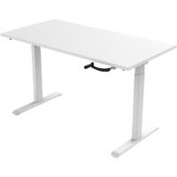 Station de travail assis-debout euroseats bursliwh140wit Blanc