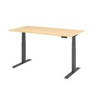 Bureau assis-debout Hammerbacher VXDKB16/3/G Érable 1 600 x 800 mm