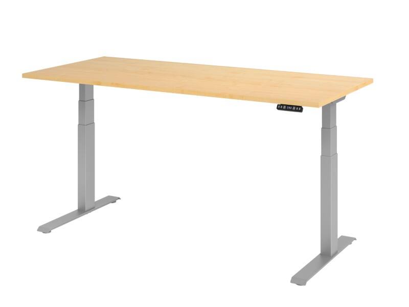 Hammerbacher VXDKB Elektrisch hoogteverstelbaar Zit-sta-bureau Ahorn C-Voet 1.800 (B) x 800 (D) x 1.290 (H) mm Spaanplaat, Staal