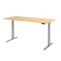 Bureau assis-debout Hammerbacher VXDKB19/3/S Érable 1 800 x 800 mm