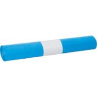 DEISS Licht gebruik Vuilniszakken 120 l Blauw HDPE (Hogedichtheidpolyetheen) 20 Micron 25 Stuks