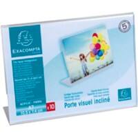 Porte-étiquette Exacompta Transparent 10,5 x 3,2 x 7,4 cm 10 Unités