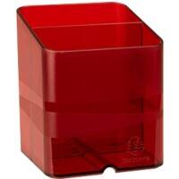 Boîte à stylo Exacompta Chromaline Plastique Rouge carmin 7,4 x 7,4 x 9,3 cm