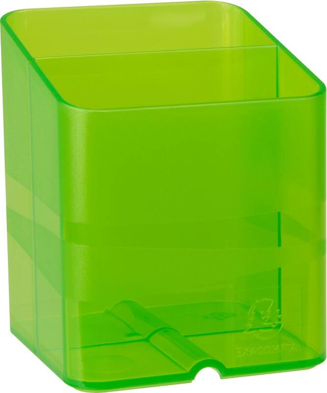 Boîte à stylo Exacompta Chromaline Plastique Vert anis 7,4 x 7,4 x 9,3 cm