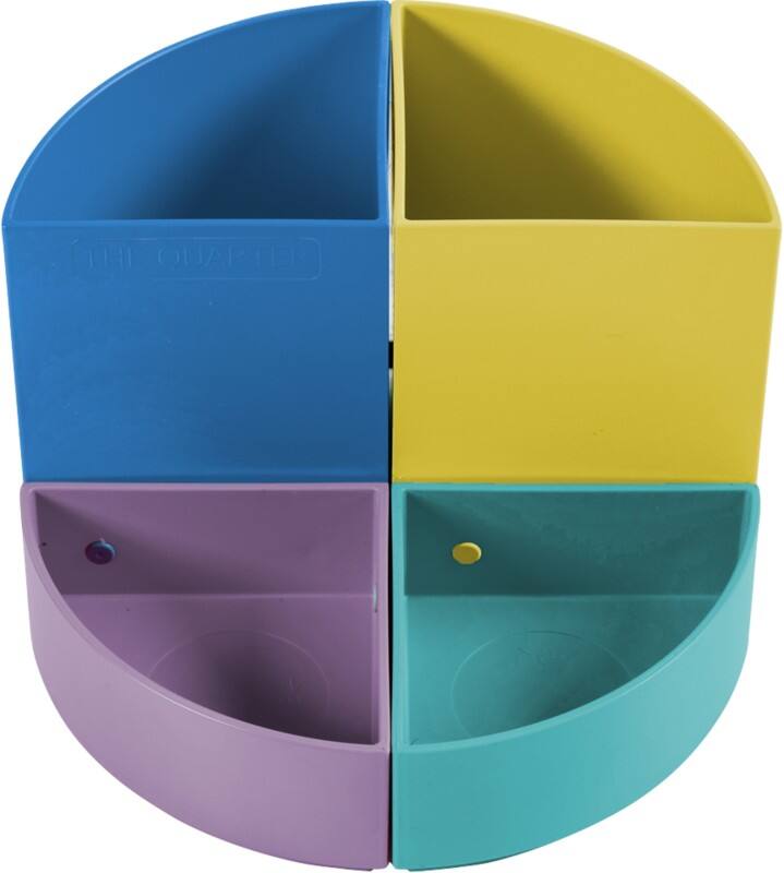 Boîte à stylo Exacompta Forever Young Plastique Assortiment 12 x 12 x 8,3 cm