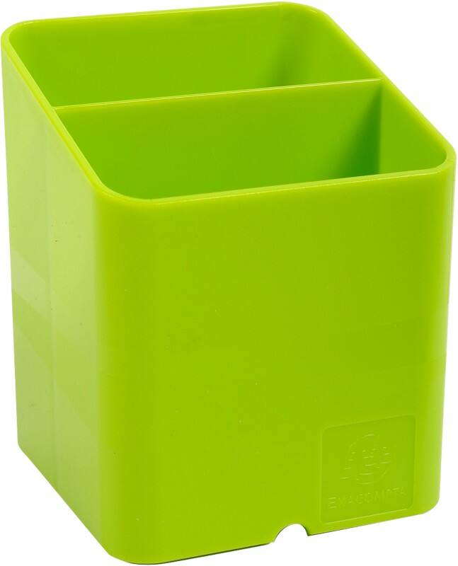 Boîte à stylo Exacompta Iderama Plastique Vert anis 7,4 x 7,6 x 9,3 cm