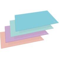 Sous-main Exacompta Aquarel Carton Assortiment 37,5 x 57,5 cm 8 unités