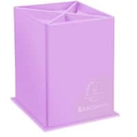 Porte-stylo Exacompta Aquarel Carton Mauve 8,5 x 8,5 x 11 cm