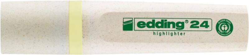 edding 24 EcoLine Tekstmarker  Medium Beitelpunt 2 - 5 mm Navulbaar