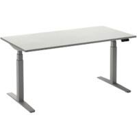 Ceha Adjust 2 Plus Elektrisch hoogteverstelbaar Zit-sta-bureau Rechthoekig Eiken T-Voet 1,800 (B) x 800 (D) x 1,300 (H) mm Melamine, metaal