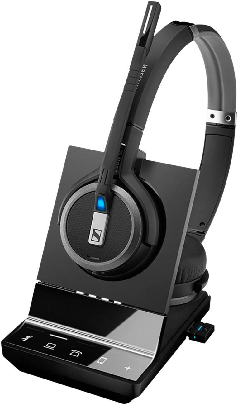 EPOS Impact 5000 Series Draadloos Headset Over het hoofd Bluetooth Met Bluetooth Noise-cancelling microfoon Stereo SDW 5066 Zwart