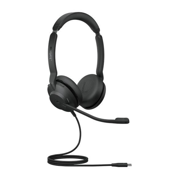 Jabra Evolve2 30 Headset USB-C Met microfoon Stereo Zwart