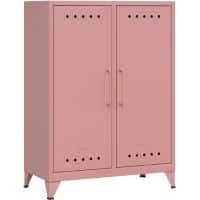 Buffet BISLEY Fern Métal 800 x 400 x 110 mm Rose pastel