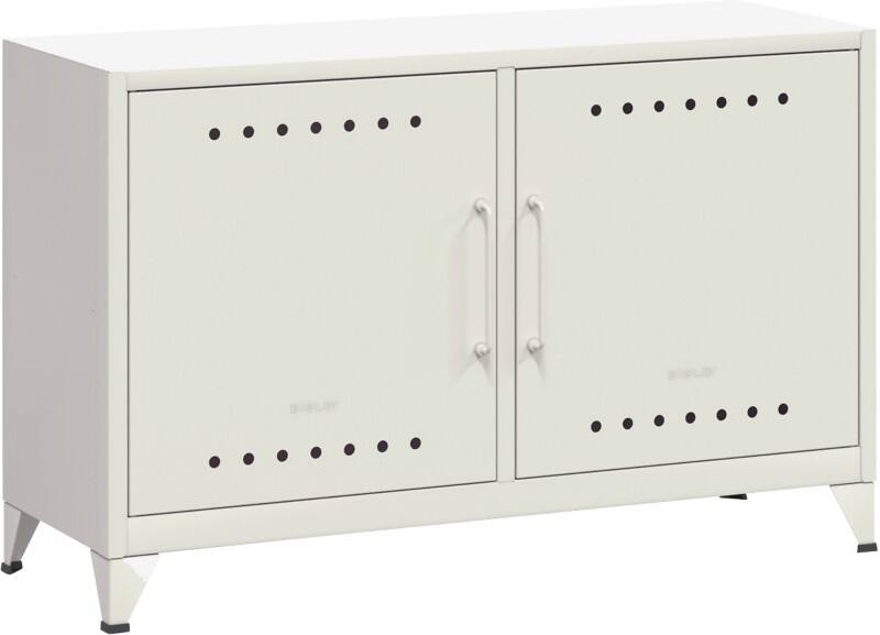 Buffet Bisley Fern Métal 1140 x 400 x 725 mm Blanc signalisation