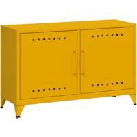 Buffet BISLEY Fern Métal 1140 x 400 x 725 mm Jaune tournesol