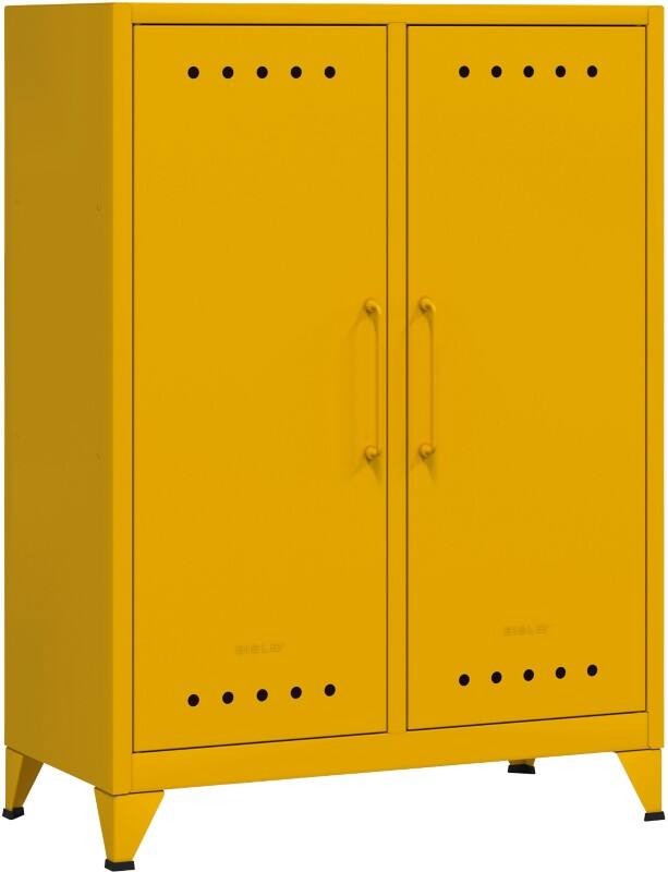 Buffet Bisley Fern Métal 800 x 400 x 110 mm Jaune tournesol