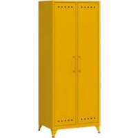 Bisley Fern Garderobe Metaal 700 x 510 x 1,800 mm Zonnebloemgeel