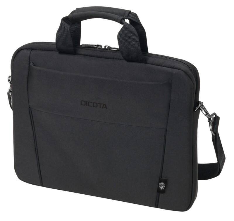 DICOTA laptoptas ECO Slim Case Base D31308-RPET 15,6 inch 28,5 x 40,5 x 3,5 cm zwart