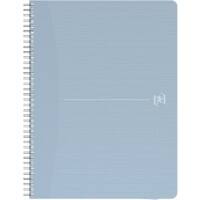Cahier OXFORD My Rec’Up A5 Quadrillé Reliure à double fil Carton verni mat Bleu  180 Pages 90 Feuilles