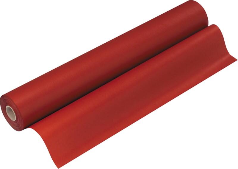 RAJA Cadeaulint 700 mm (B) x 100 m (L) 60 g/m² Rood
