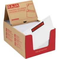 RAJA Zelfklevend Paklijstenveloppen C5 PE (Polyetheen), siliconepapier Transparant 16,5 (B) x 22,5 (H) cm 250 Stuks