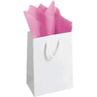 RAJA Papier de soie Rose 500 mm (l) x 0,75 m (L) 18 g/m² 480 Unités
