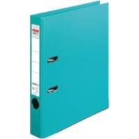 Classeur à levier herlitz MaX.file Protect plus A4 55 mm Menthe 2 anneaux Carton, PP (Polypropylène) Relief
