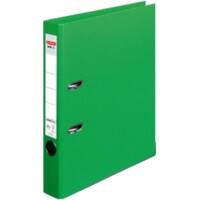 Classeur à levier herlitz MaX.file Protect plus A4 55 mm Vert clair 2 anneaux Carton, PP (Polypropylène) Relief