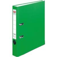 Classeur à levier herlitz MaX.file Protect PP A4 55 mm Vert clair 2 anneaux Carton, PP (Polypropylène) Relief