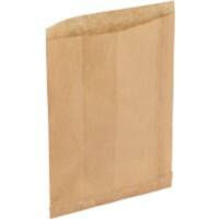 RAJA Fourre-tout PP (Polypropylène) Brun 12 x 8 cm 1000 Unités