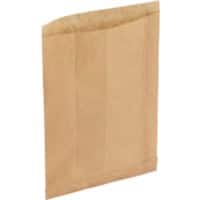 RAJA Fourre-tout PP (Polypropylène) Brun 17 x 25 cm 1000 Unités