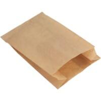 RAJA Fourre-tout Papier Kraft Brun 14 x 7 x 22 cm 1000 Unités