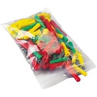 RAJA Gripzakken LDPE (Lagedichtheidpolyetheen) Transparant 35 x 25 cm 1000 Stuks