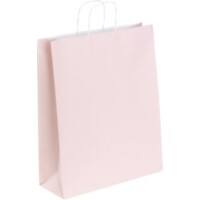 RAJA Fourre-tout Papier Rose 40 x 14 x 35 cm 50 Unités
