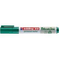 edding Permanent marker e-22 Breed Beitelpunt Groen