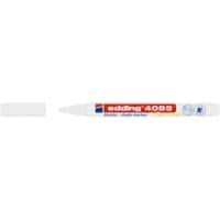 edding Krijtmarker e-4085 Viltpunt 1-2 mm Wit