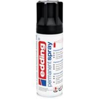 Spray permanent EDDING Premium Acrylic e-5200 Noir mat 231 g