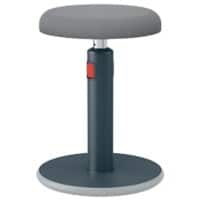 Leitz Ergo Cosy Actieve zit-sta-kruk 6518 In hoogte verstelbaar 46 - 79 cm Tot 110 kg Grijs