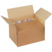 RAJA Boîte d'expédition Paroi simple Carton 200 (l) x 225 (P) x 300 (H) mm Brun 20 Unités
