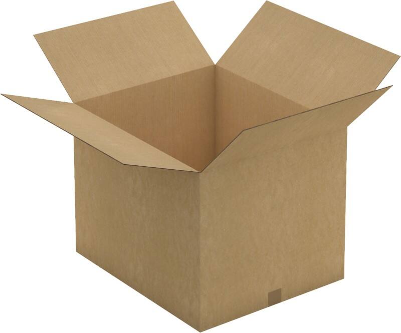 Caisse en carton Raja Marron 650 x 550 x 500 mm 10 Unités