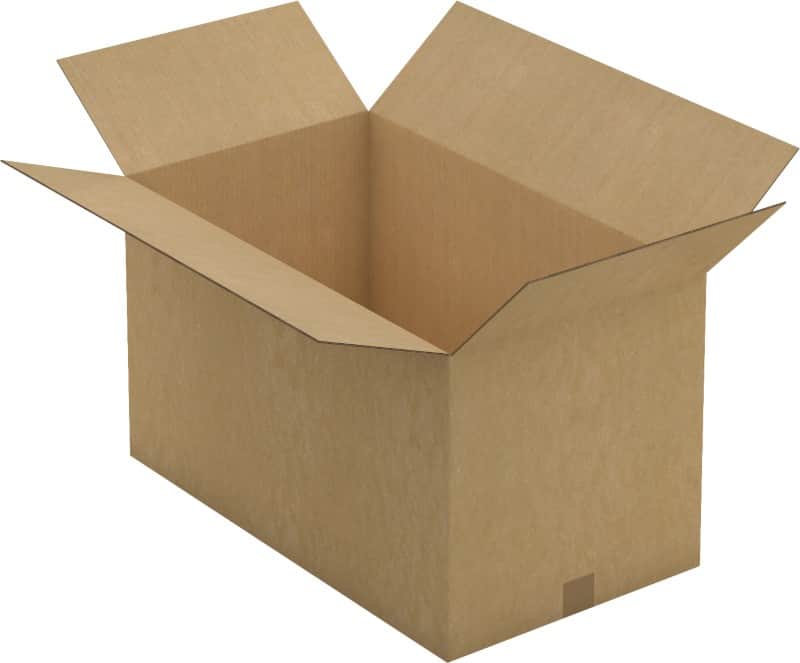 Caisse en carton Raja Marron 700 x 400 x 400 mm 10 Unités
