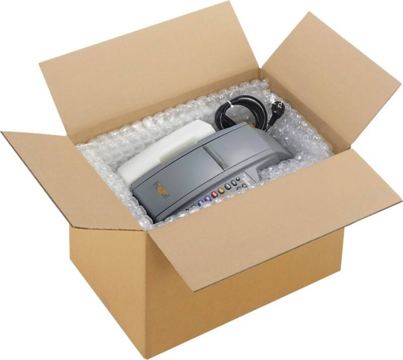 RAJA Verzenddoos Dubbele Wand Karton 140 (B) x 140 (D) x 200 (H) mm Bruin 15 Stuks