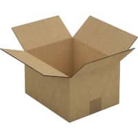 RAJA Boîte d'expédition Double paroi Carton 200 (l) x 150 (P) x 250 (H) mm Brun 15 Unités