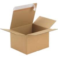 RAJA Verzenddoos Enkele Wand Karton 130 (B) x 70 (D) x 160 (H) mm Bruin 20 Stuks
