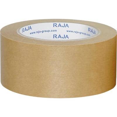Ruban adhésif d'emballage Raja Marron 50 m 6 unités