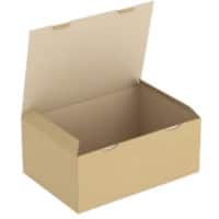 RAJA Boîte d'expédition Paroi simple Carton 300 (l) x 180 (P) x 430 (H) mm Brun 50 Unités