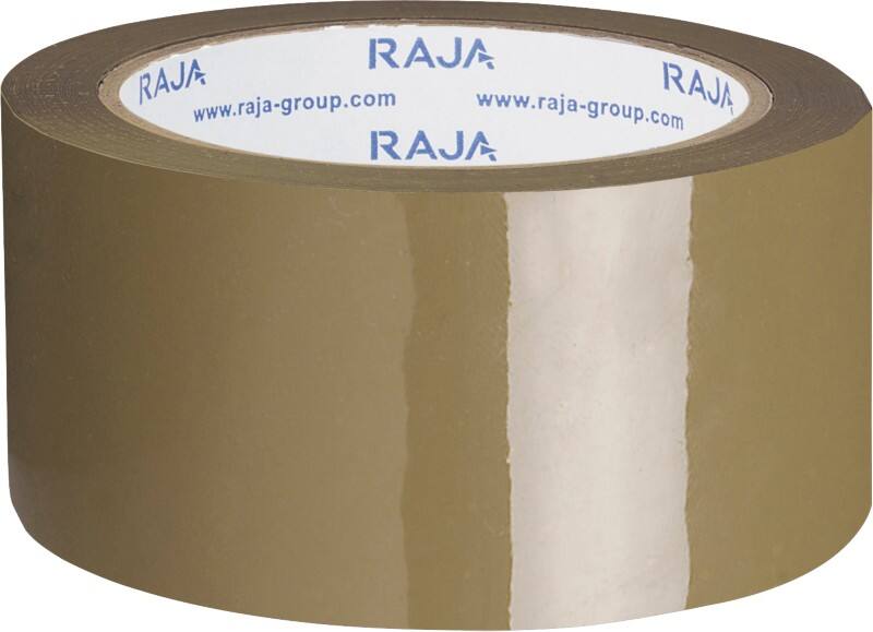 RAJA Verpakkingstape Bruin 50 mm (B) x 66 m (L) PP (Polypropeen) 36 Stuks