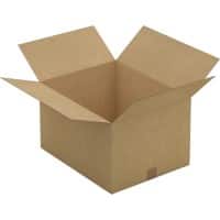 RAJA Boîte d'expédition Paroi simple Carton 400 (l) x 300 (P) x 500 (H) mm Brun 20 Unités