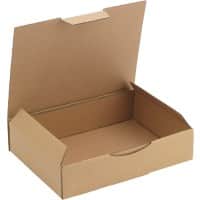 RAJA Boîte d'expédition Paroi simple Carton 215 (l) x 70 (P) x 310 (H) mm Brun 50 Unités